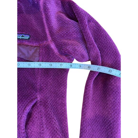 PATAGONIA Rebullite Pink Re-Tool Snap T Pullover Fleece Women's Size SMALL - Picture 5 of 9